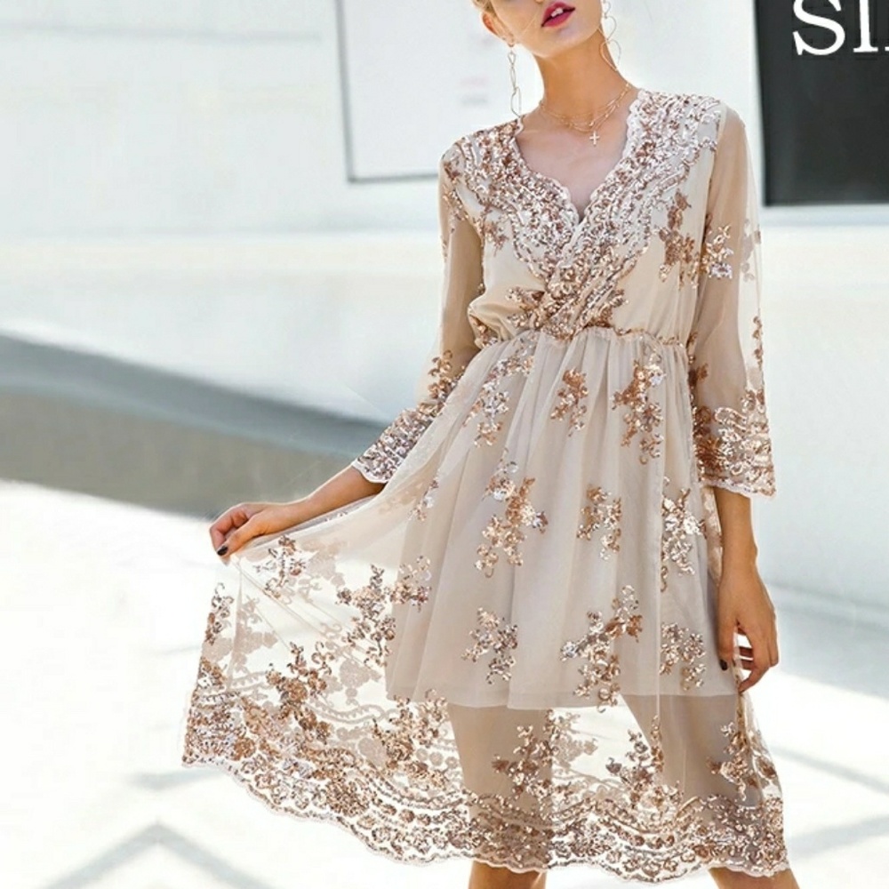 Sequin dress
